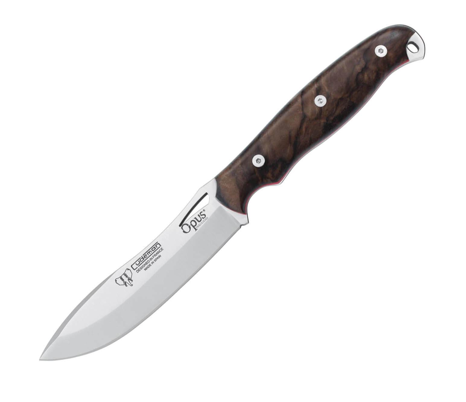 Cuchillo Nessmuk Cudeman OPUS Ness Wolf 208-G con puño de madera ...