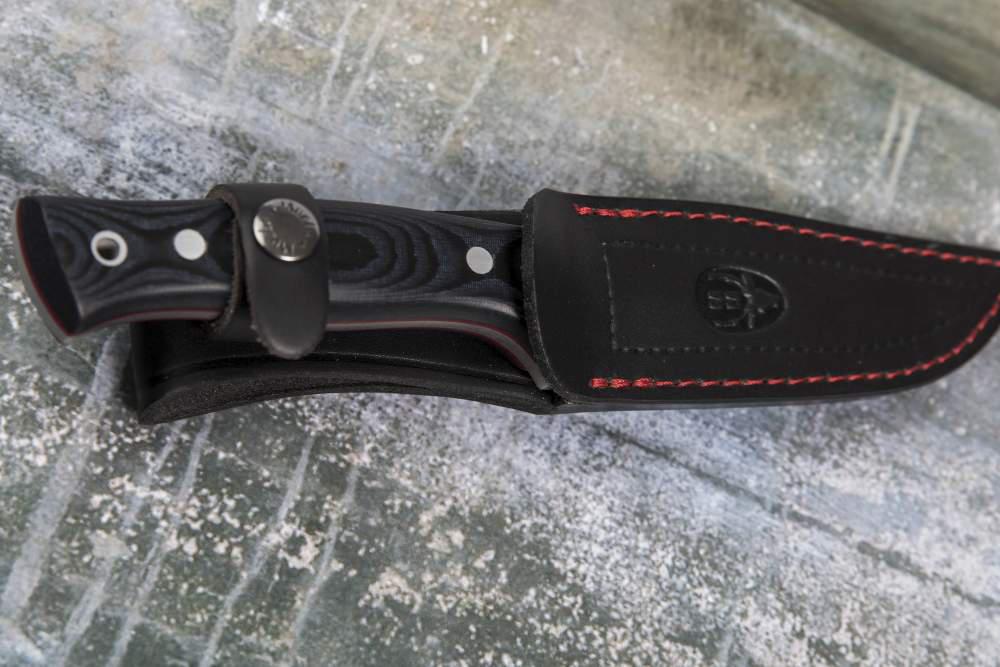 Couteau de chasse Muela Pointer avec manche en micarta noir