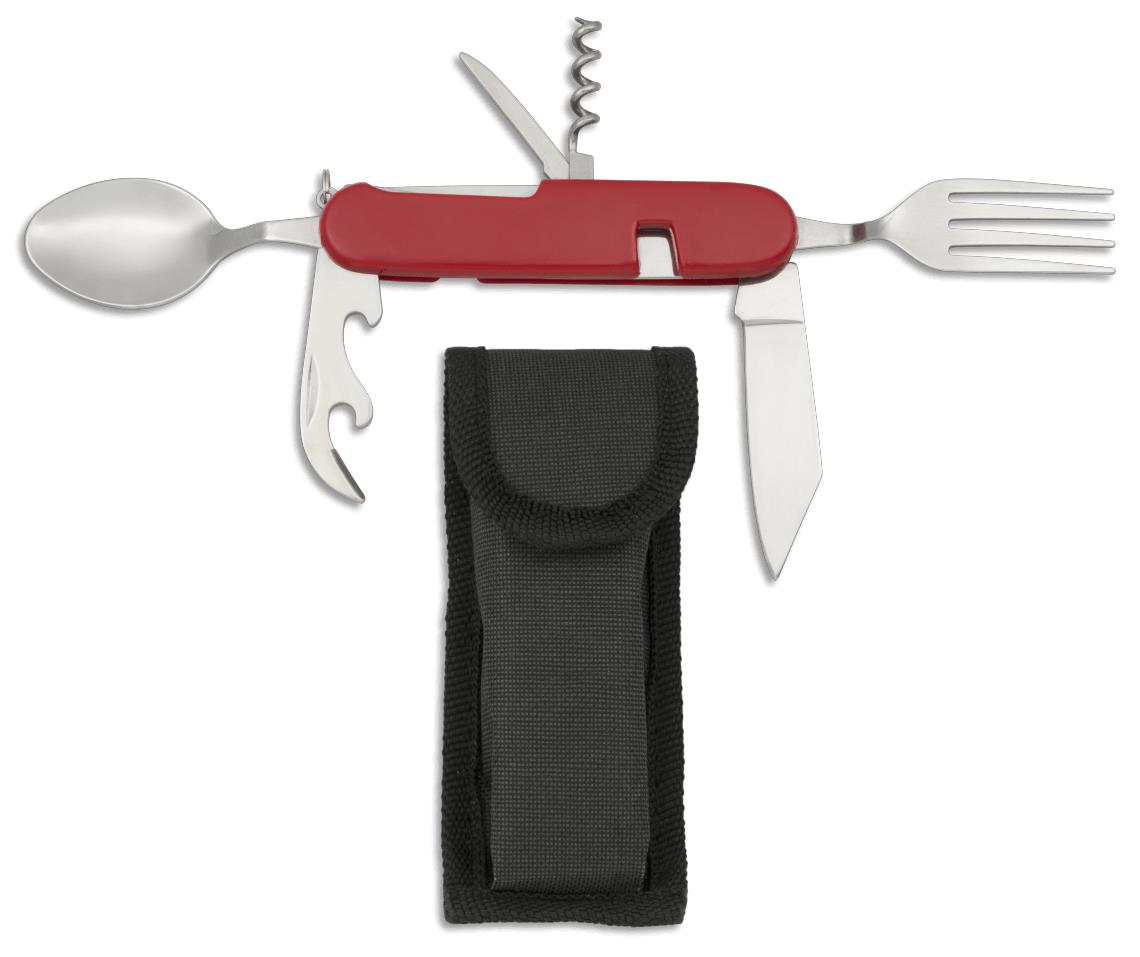 Albainox detachable multipurpose pocket knife with seven tools, r...