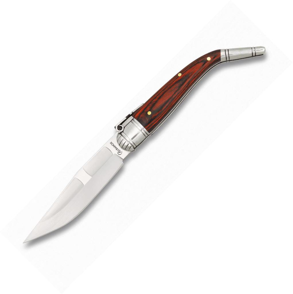 Navaja SEVILLANA Nº0 de Albainox con mango de stamina, virola de ...