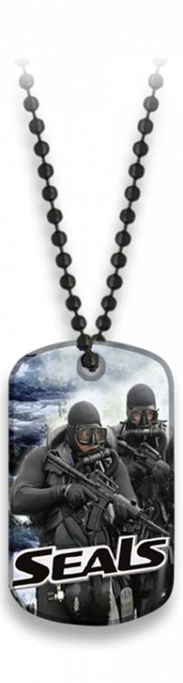 Placa con cadena de bolas SEALS