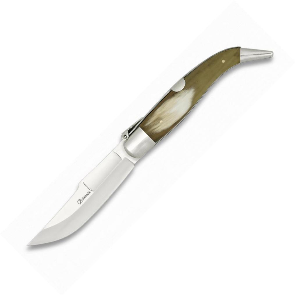 Albainox TEJA Nº1 penknife with bull horn handle and 9.5 cm blade