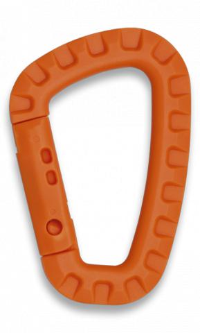 Orange fibre carabiner