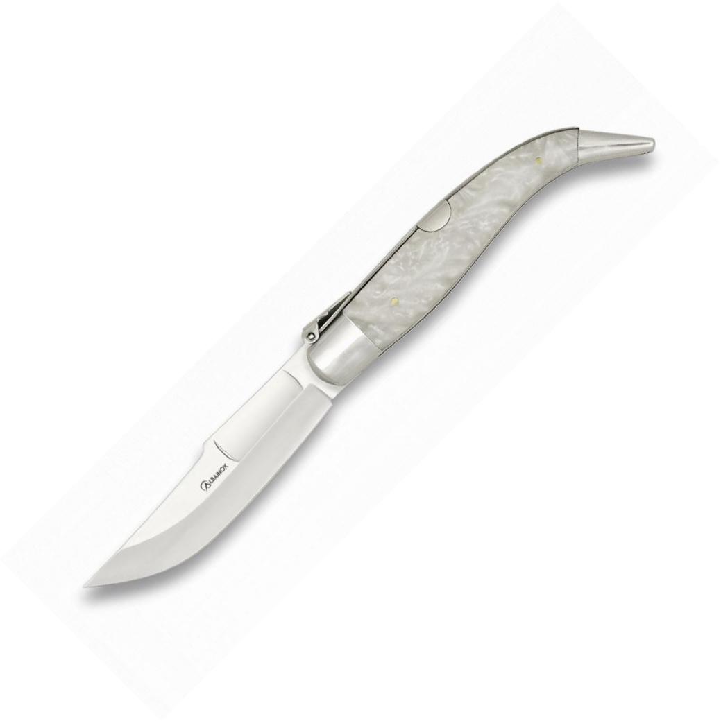 Navaja Albainox TEJA Nº00 presentada en caja con mango de imitaci...