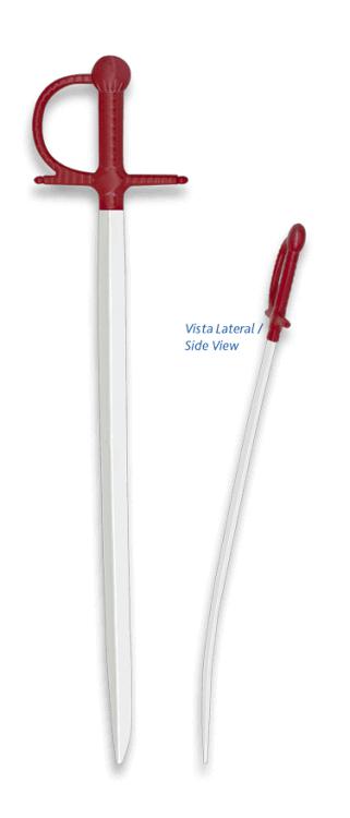 Mini Espada Estoque Torero. Total: 17 cm