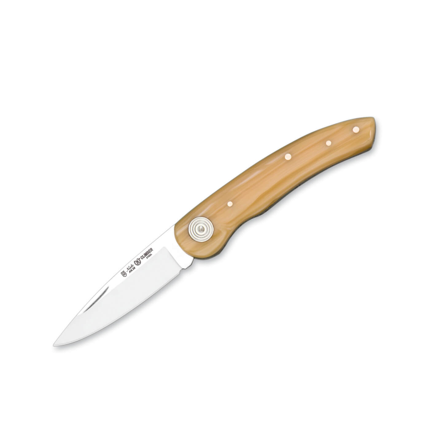 Couteau de poche Nieto Climber avec manche en corne de vache et l...