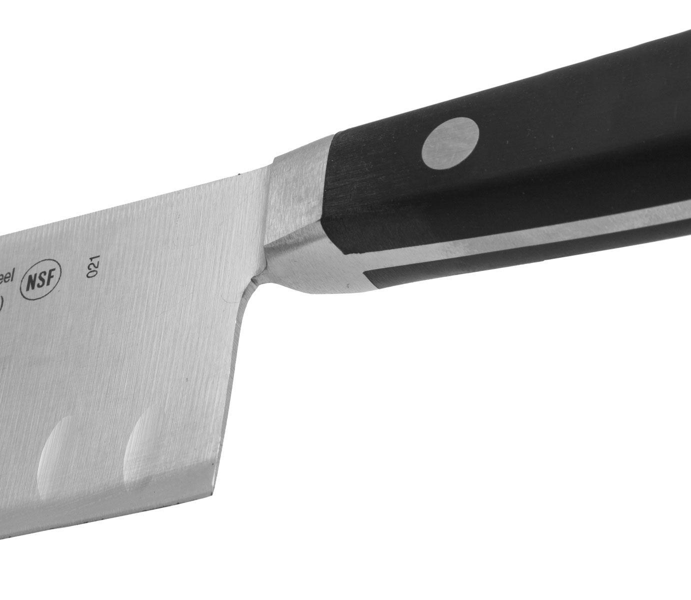 Cuchillo santoku de 18 cm con mango de polipropileno negro Arcos Opera