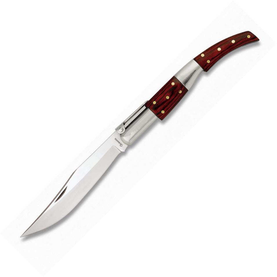 Canivete ARABE com sistema de catraca Nº1, cabo resistente vermel...