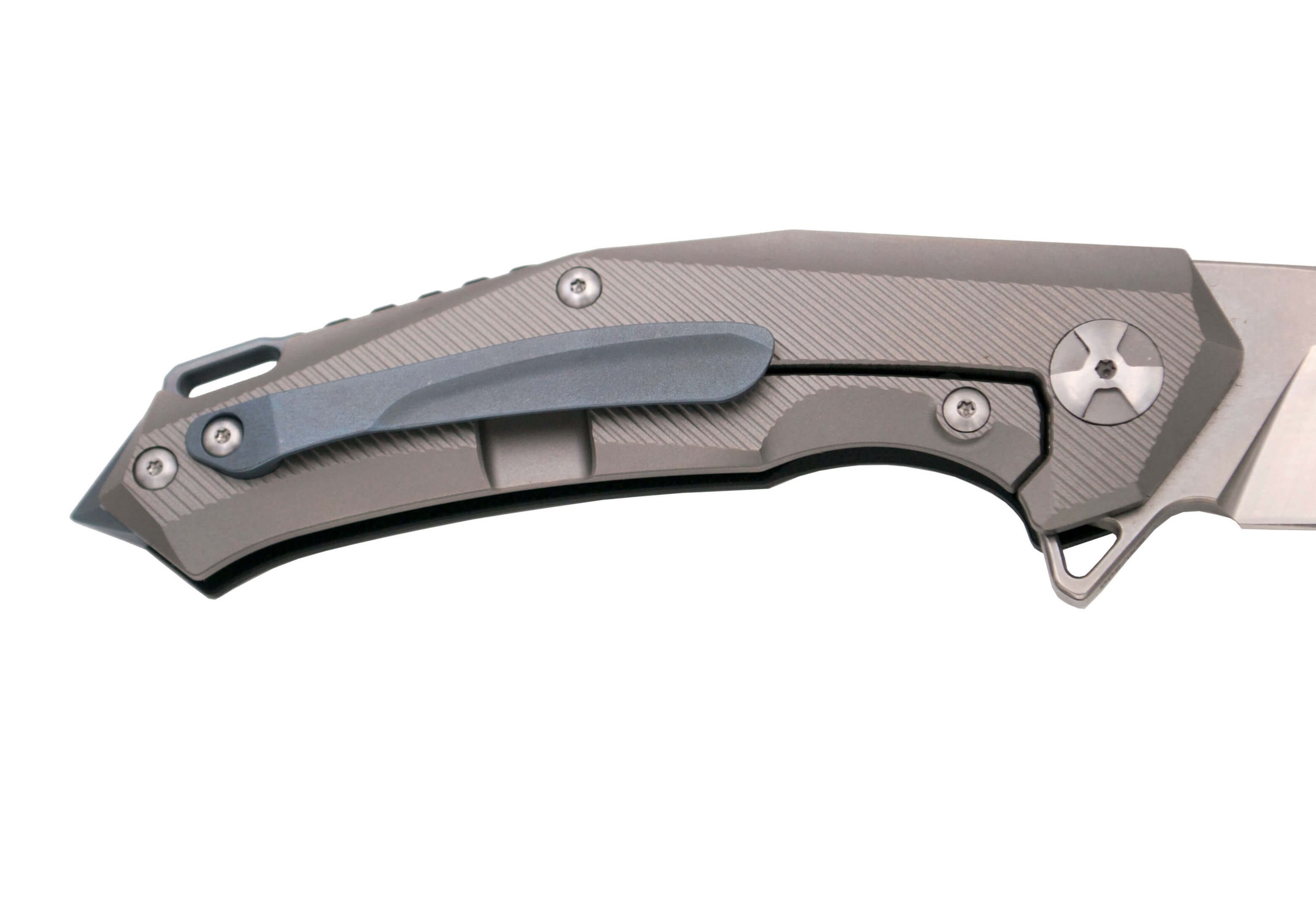 Coltello in edizione limitata con manico in G10 nero e titanio e apertura Ball Bearing