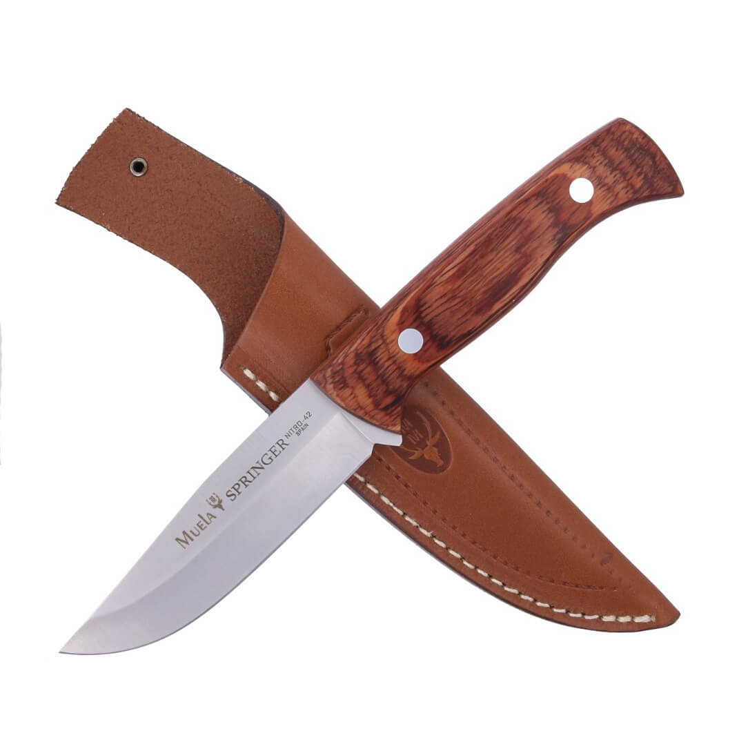 Couteau tactique et bushcraft Muela Springer avec lame en acier Nitro42