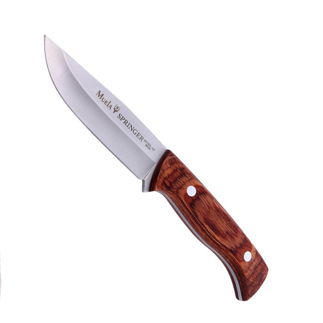 Couteau tactique et bushcraft Muela Springer avec lame en acier Nitro42