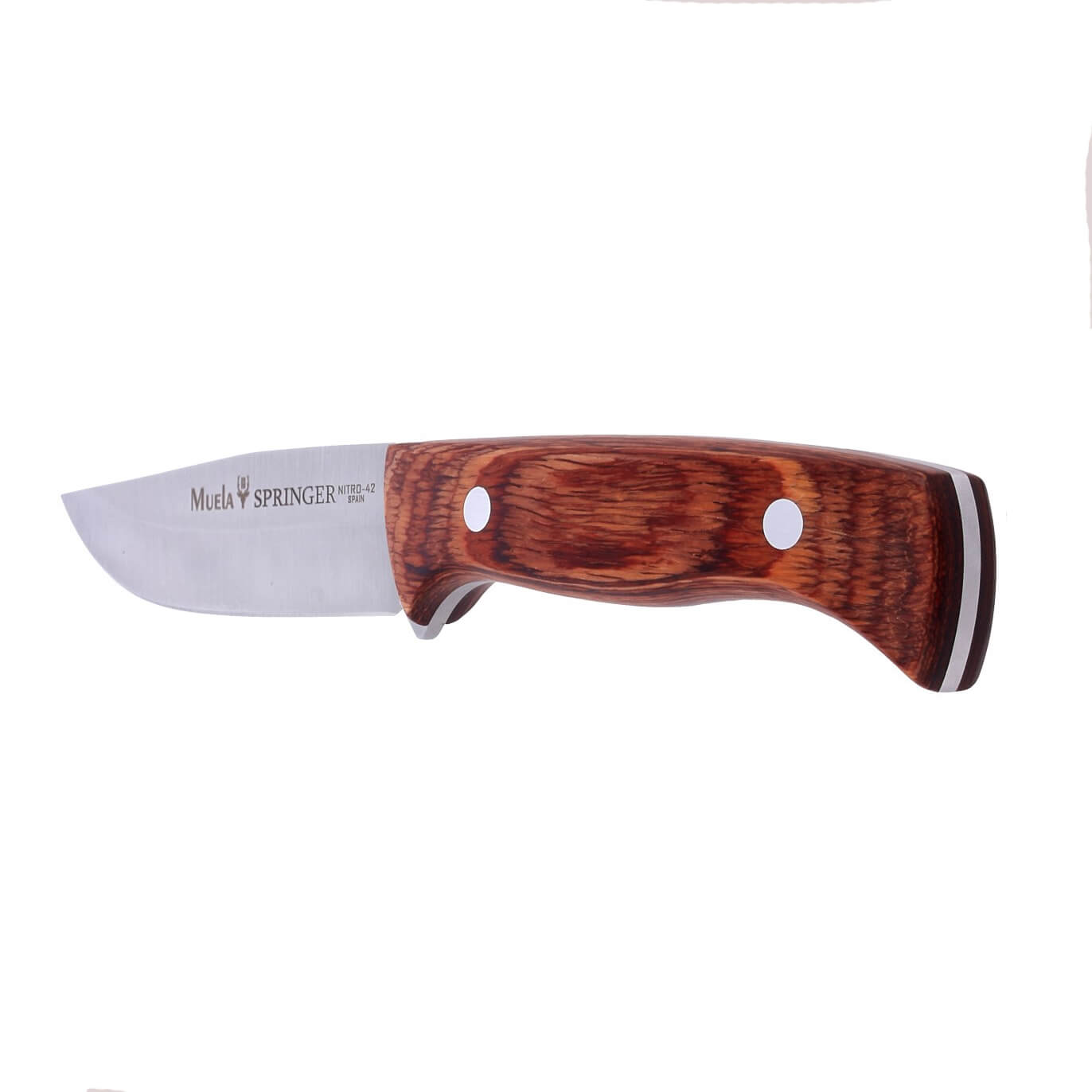 Couteau tactique et bushcraft Muela Springer avec lame en acier Nitro42