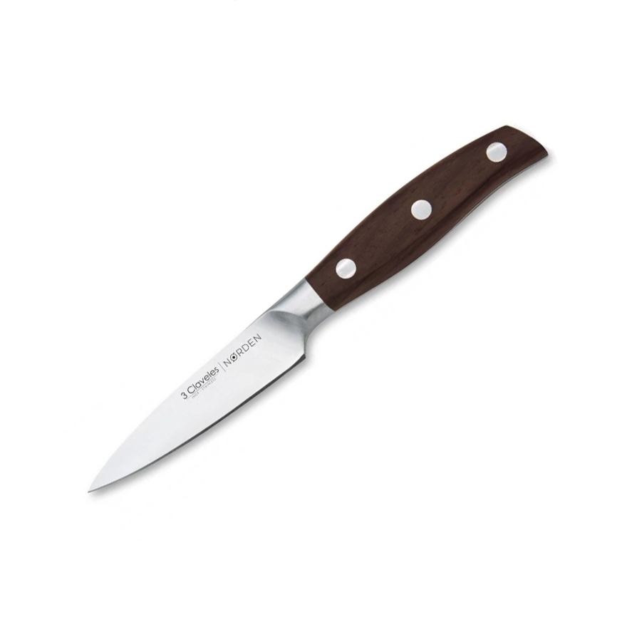 Norden series forged paring knife with oak handle and 9 cm blade