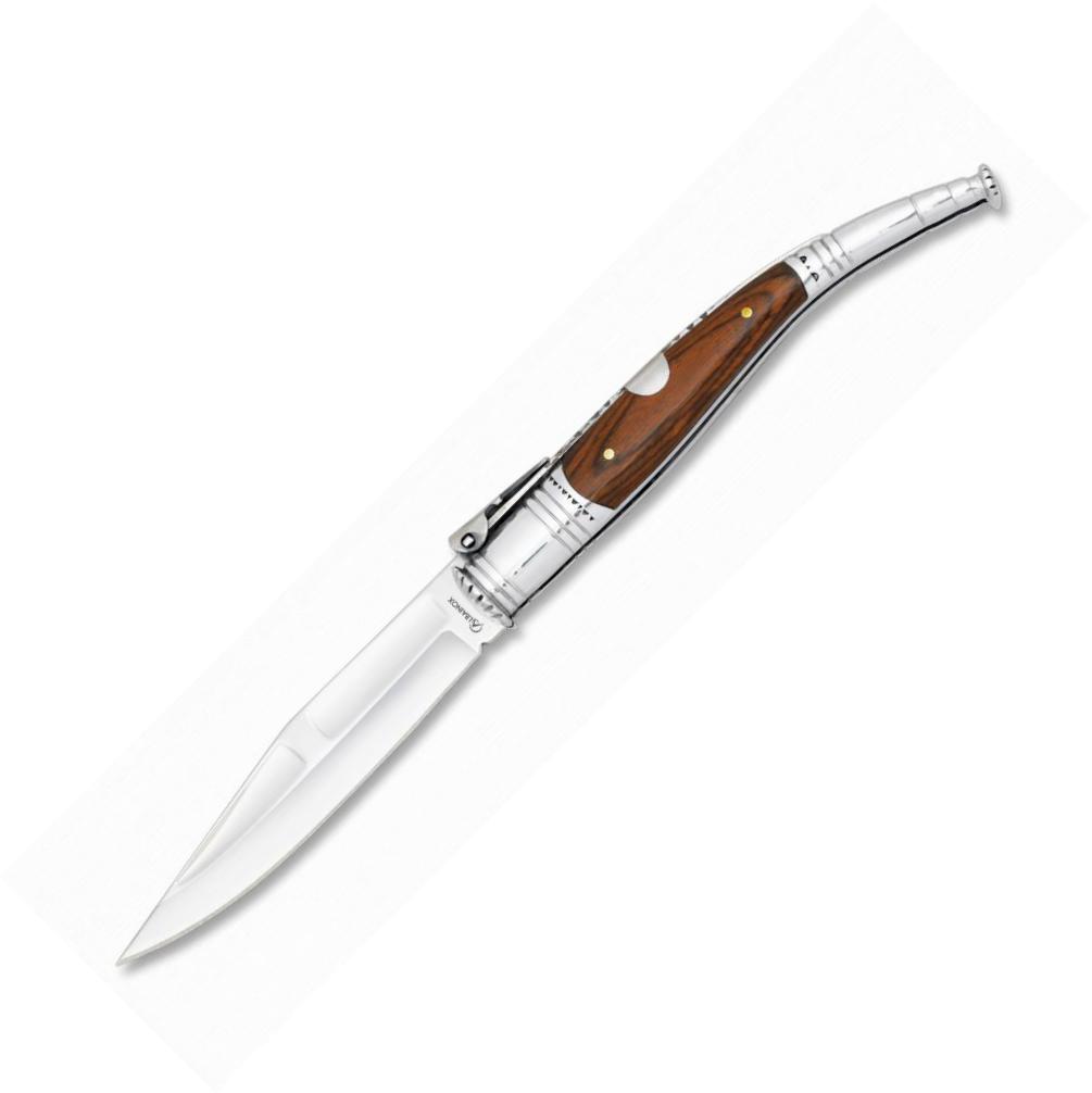 SERRANA pocket knife with ratchet, red stamina handle and 12.5 cm...