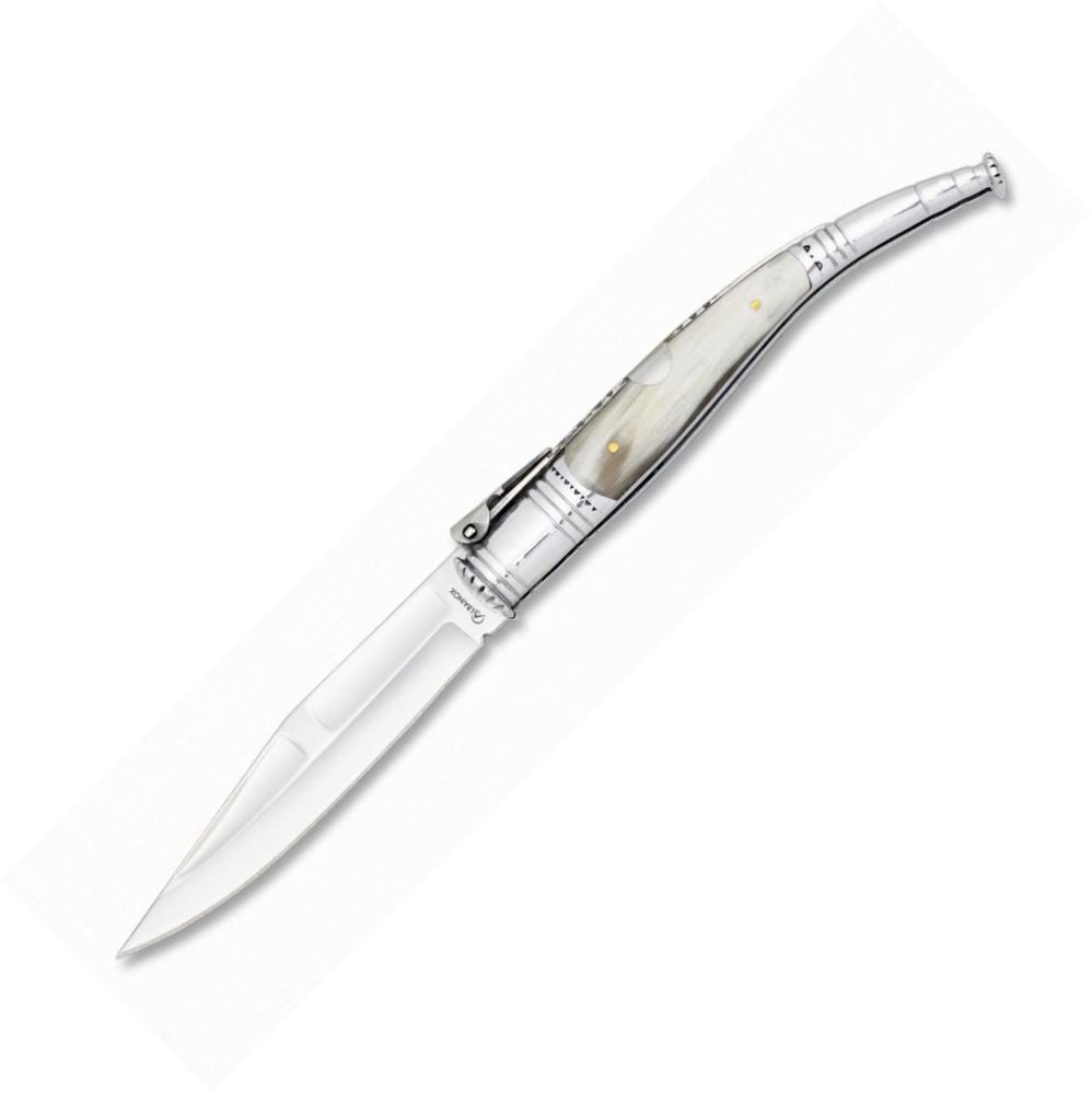 SERRANA Albainox pocket knife with ratchet, 12.5 cm blade and bul...