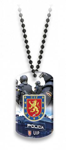 Plaque d'unité d'intervention policière Albainox