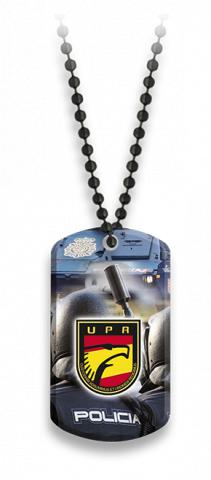 Plaque de l'unité administrative de police Albainox