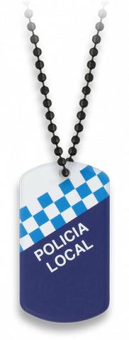 Plaque Police locale Albainox