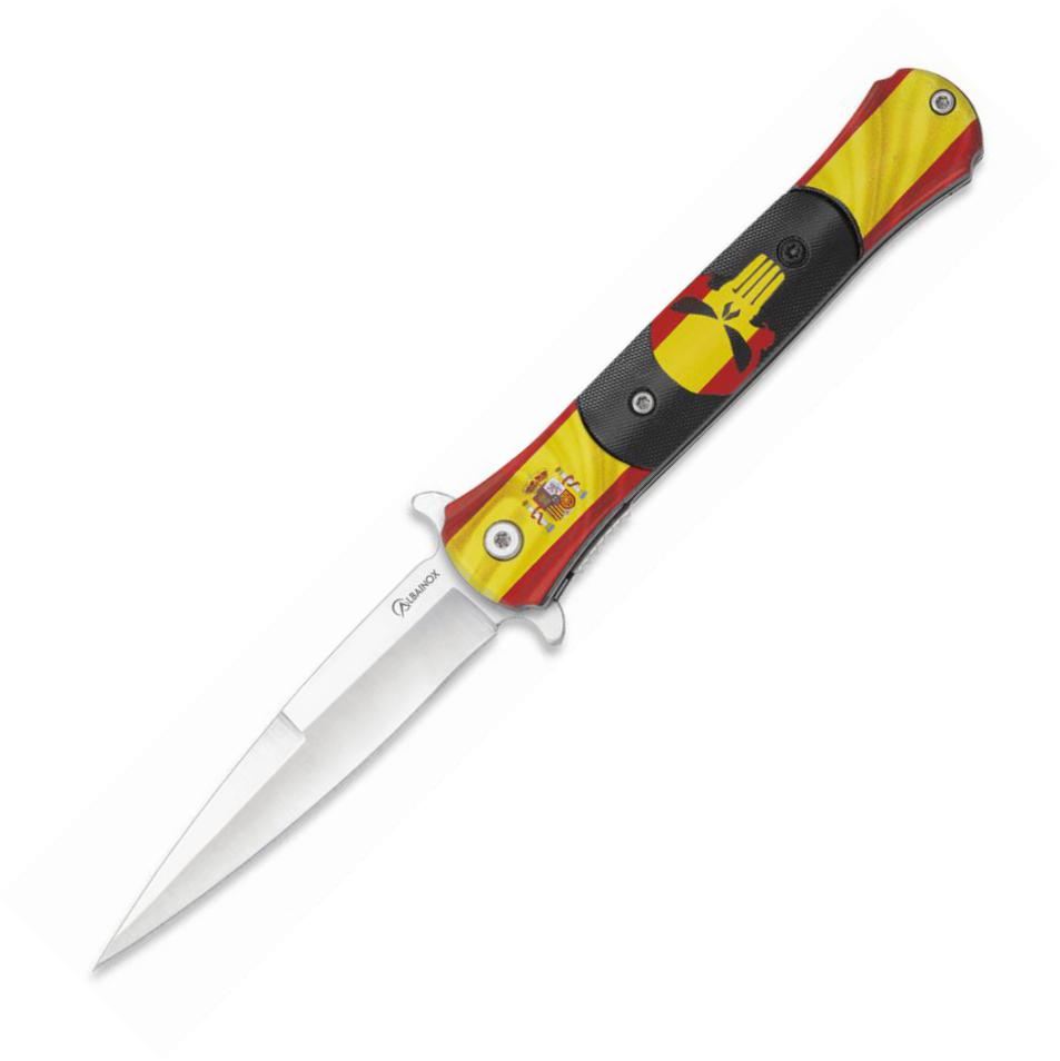 Albainox penknife Spain-skull. 10 cm blade