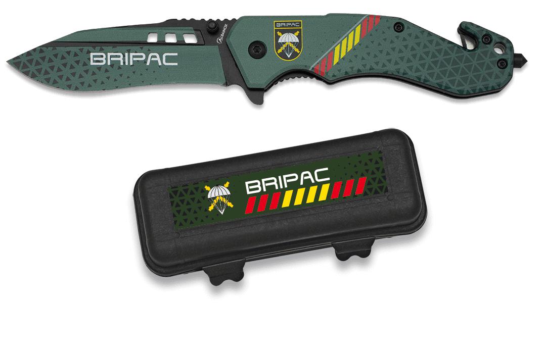 Navaja Albainox BRIPAC, con caja ABS y hoja de 8.5 cm