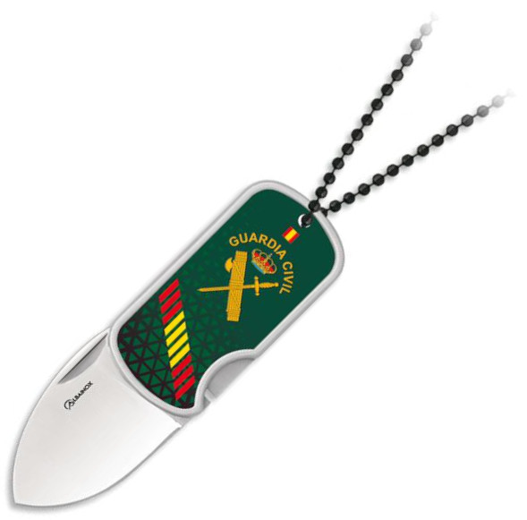 Coltello 3D Guardia Civil con clip e pendente