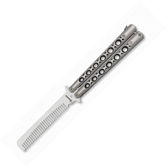 Albainox silver finish comb