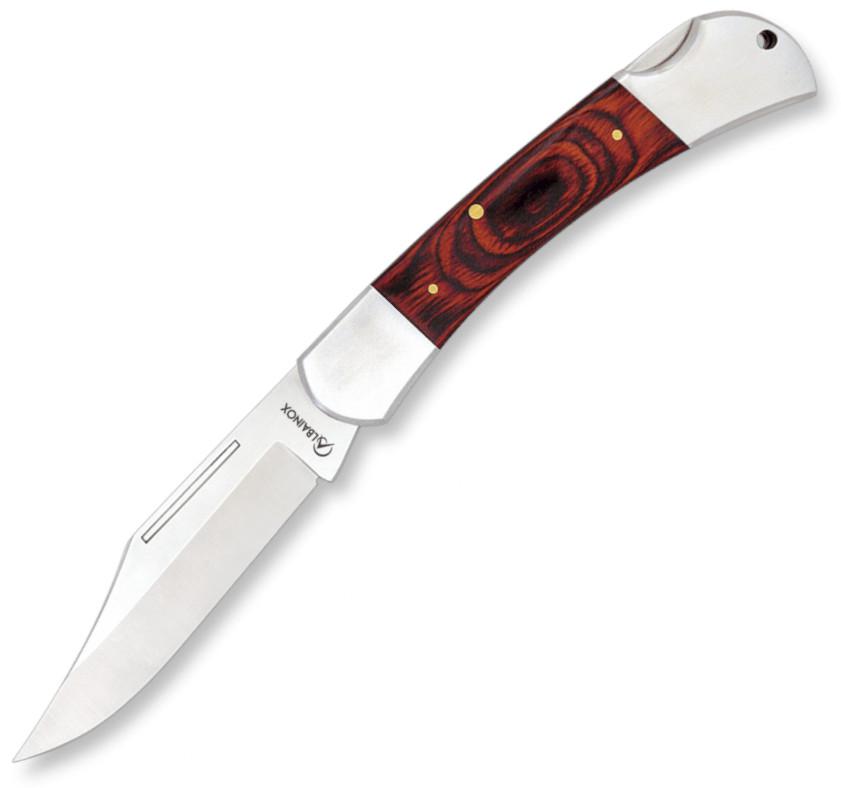 Navaja ALBAINOX COMANDO con mango de stamina roja y hoja de 6,1 c...