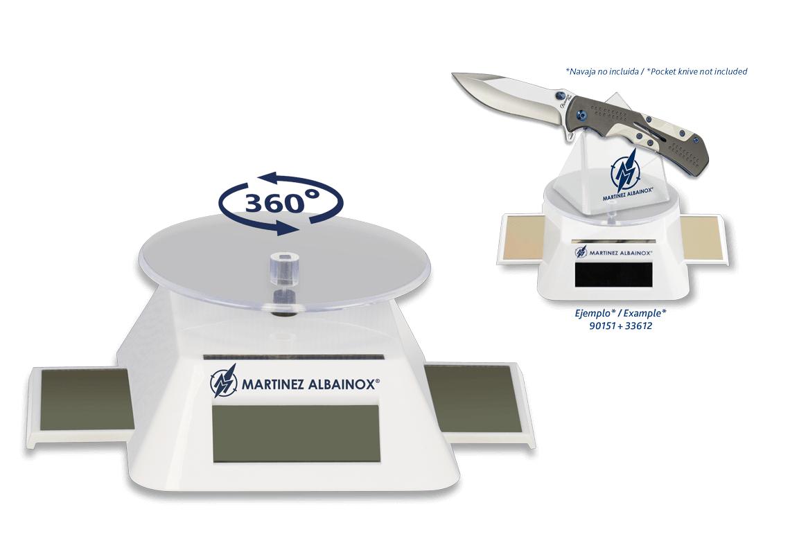 Display giratorio para una pieza de Albainox