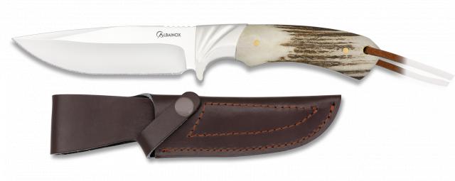 Coltello da caccia al cervo con lama da 11,8 cm Albainox