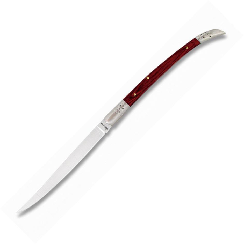 Albainox stiletto with stamina scales, stainless steel ferrule an...