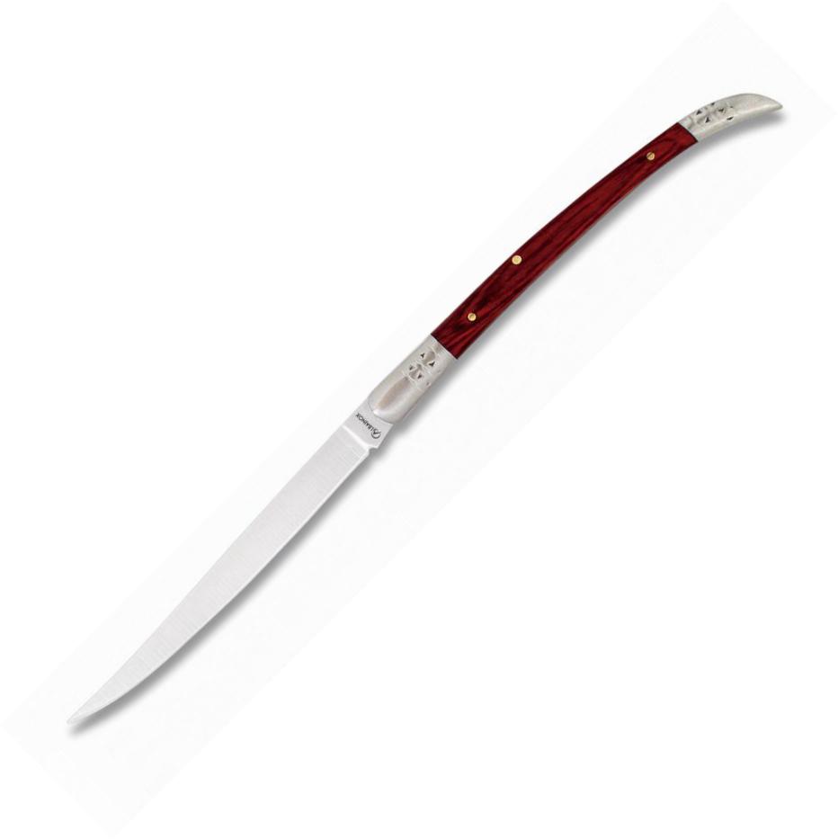 Stiletto Albainox con lama in acciaio inox da 9 cm, bolster in ac...
