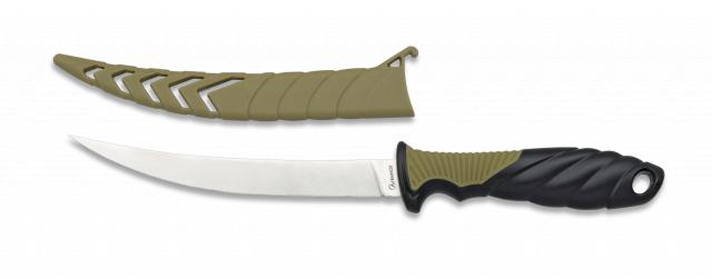 Fishing knife with ABS sheath and 16cm blade