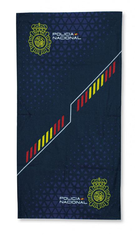 Braga para cuello fina Barbaric de la Policía Nacional