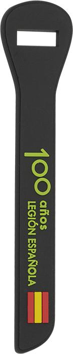 Tirador para cremallera de goma 