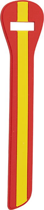 Tirador de cremallera con la bandera de España en blíster de 3 pi...