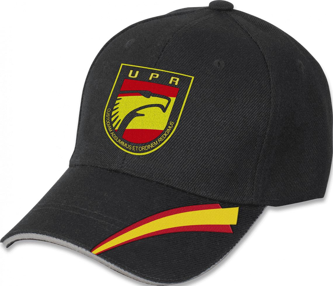 Gorra UPR de talla única ajustable con hebilla