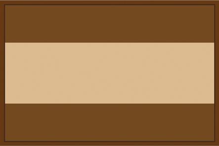 Parche España árido 7.5 x 5 cm con velcro