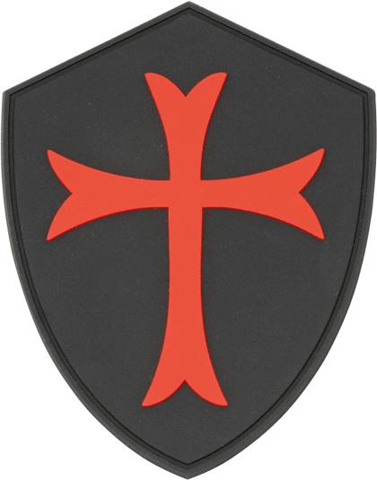 Parche de goma con velcro Red Cross