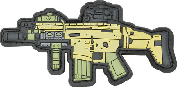 Parche de goma arma 10,3 x 5,3 cm 08226