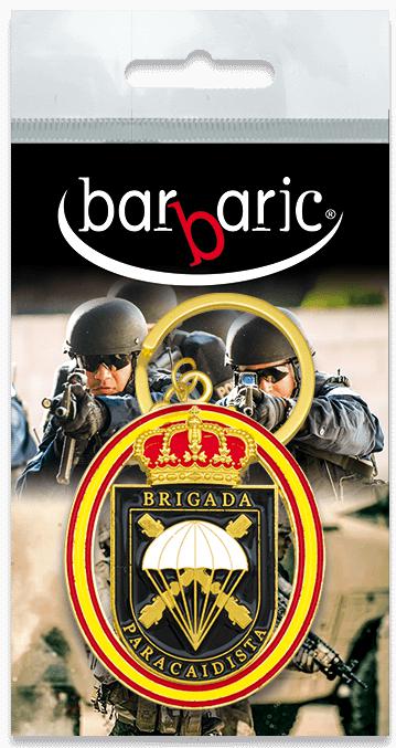 Llavero de la Brigada Paracaidista 4,1 x 5,5 cm