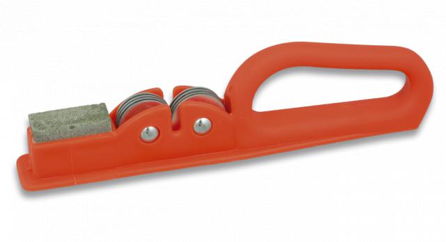 Aiguiseur ABS avec pierre orange Albainox
