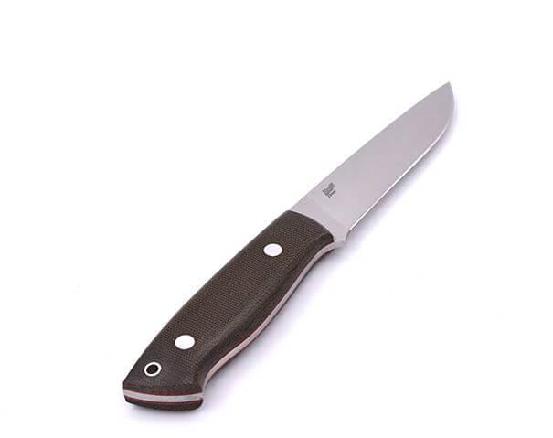 Brisa trapper 115 with green micarta handle and flat Elmax steel ...