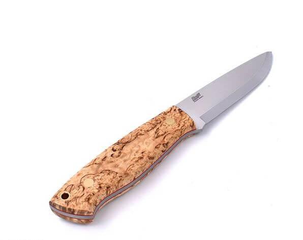 Brisa Trapper 95 com cabo de madeira de bétula encaracolado estab...