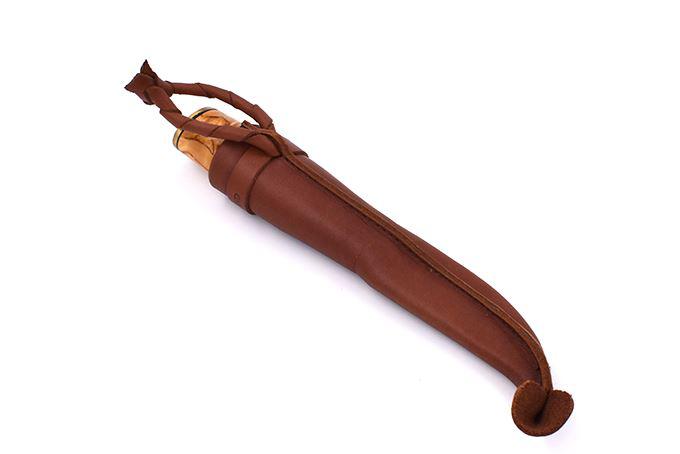 Faca finlandesa polar Puukko 77 aço carbono