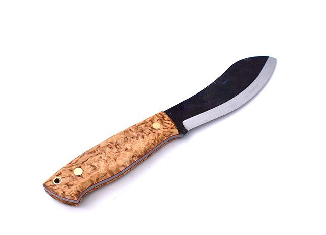 Cuchillo de caza Brisa Nessmuk 125 Abedul con funda Nessmuk con firesteel