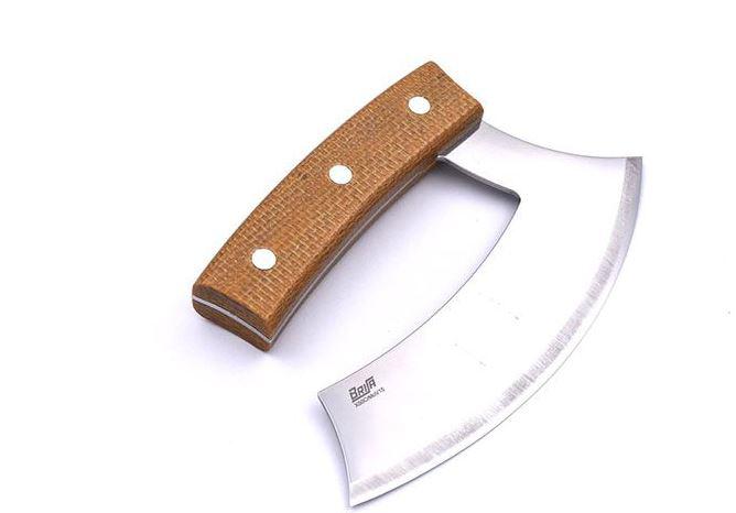 Brisa ULU 150 kitchen knife with mustard micarta handle