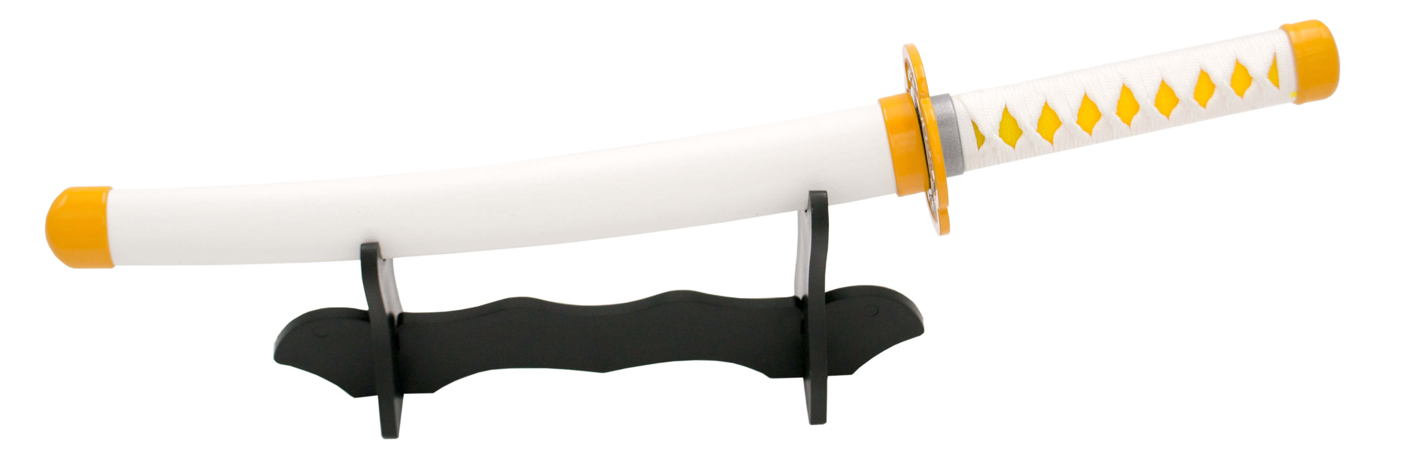 Mini Katana Agatsuma Zenitsu de la série Demon Slayer avec lame de 24 cm