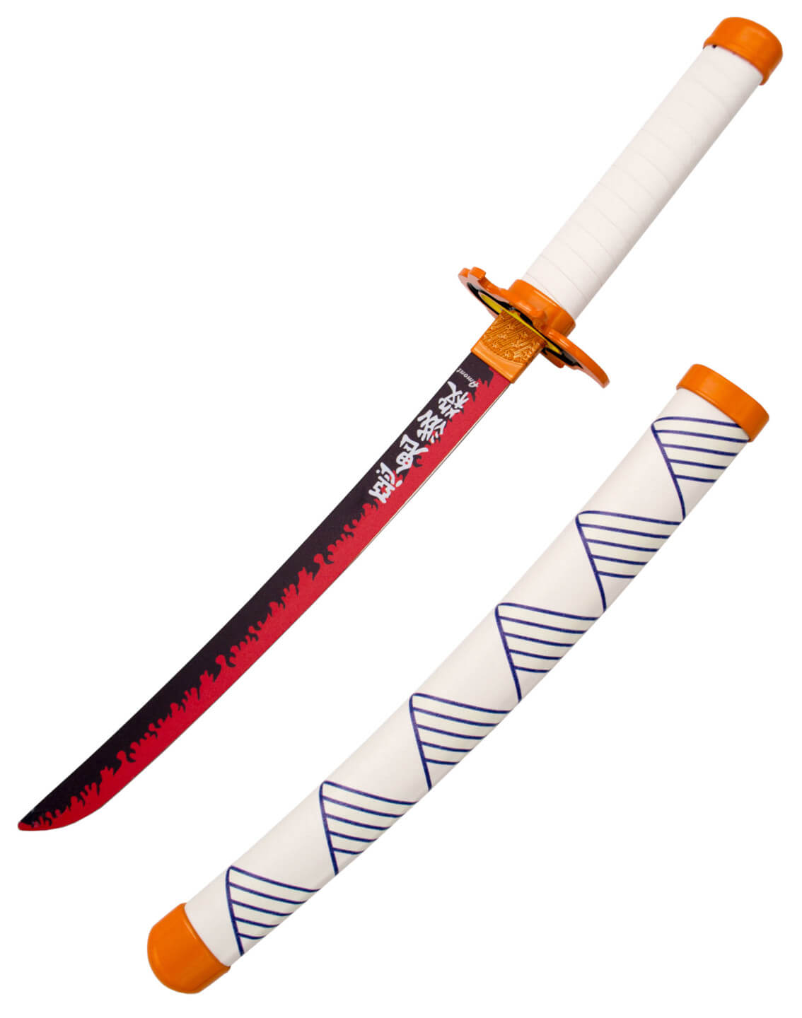 Mini Katana Rengoku Kyoujurou de la serie Demon Slayer con hoja d...