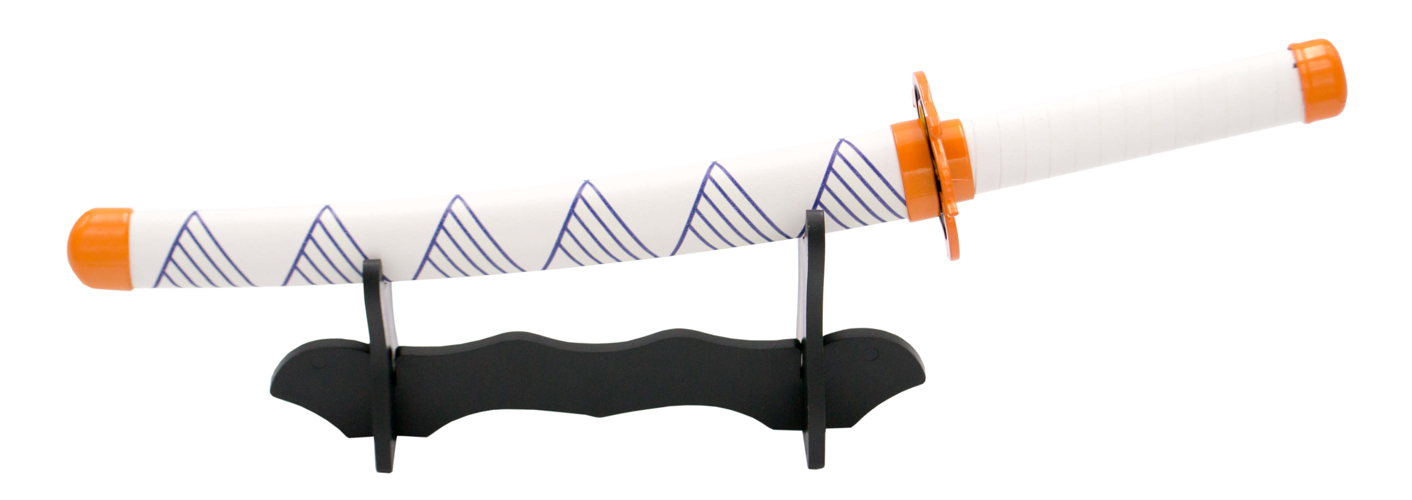 Mini Katana Rengoku Kyoujurou Kyoujurou de la série Demon Slayer avec une lame de 24 cm