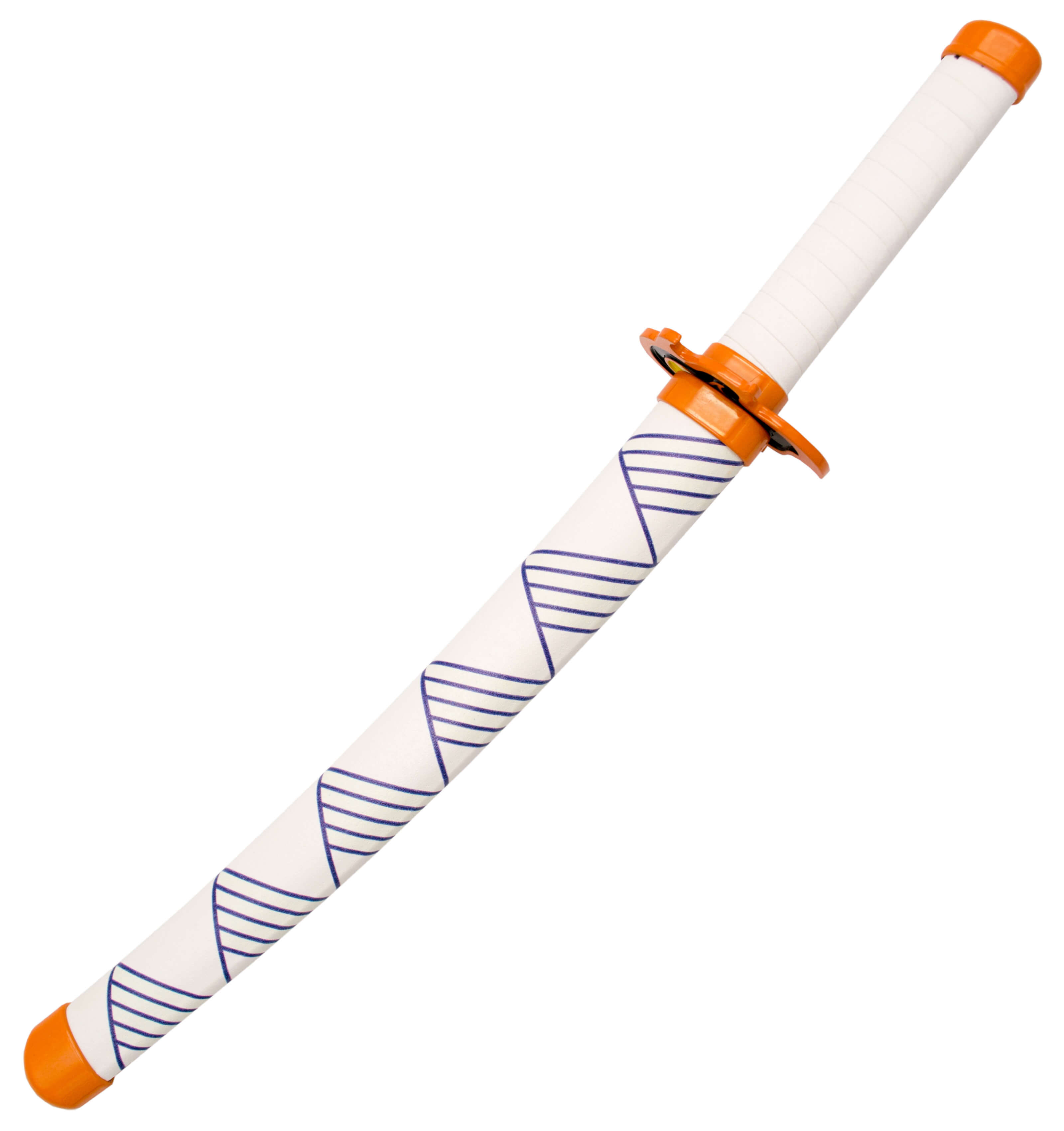 Mini Katana Rengoku Kyoujurou Kyoujurou de la série Demon Slayer avec une lame de 24 cm